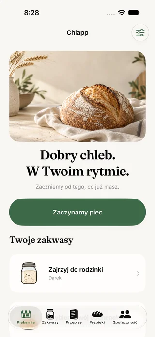 Chlapp — Your sourdough companion.