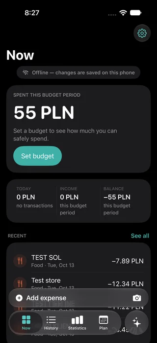 Spendwise — A clearer picture of your money.