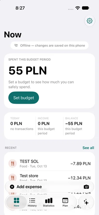 Spendwise — A clearer picture of your money.