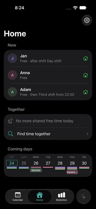 Timefold — Find room for each other.