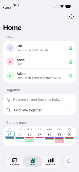Timefold — Find room for each other.